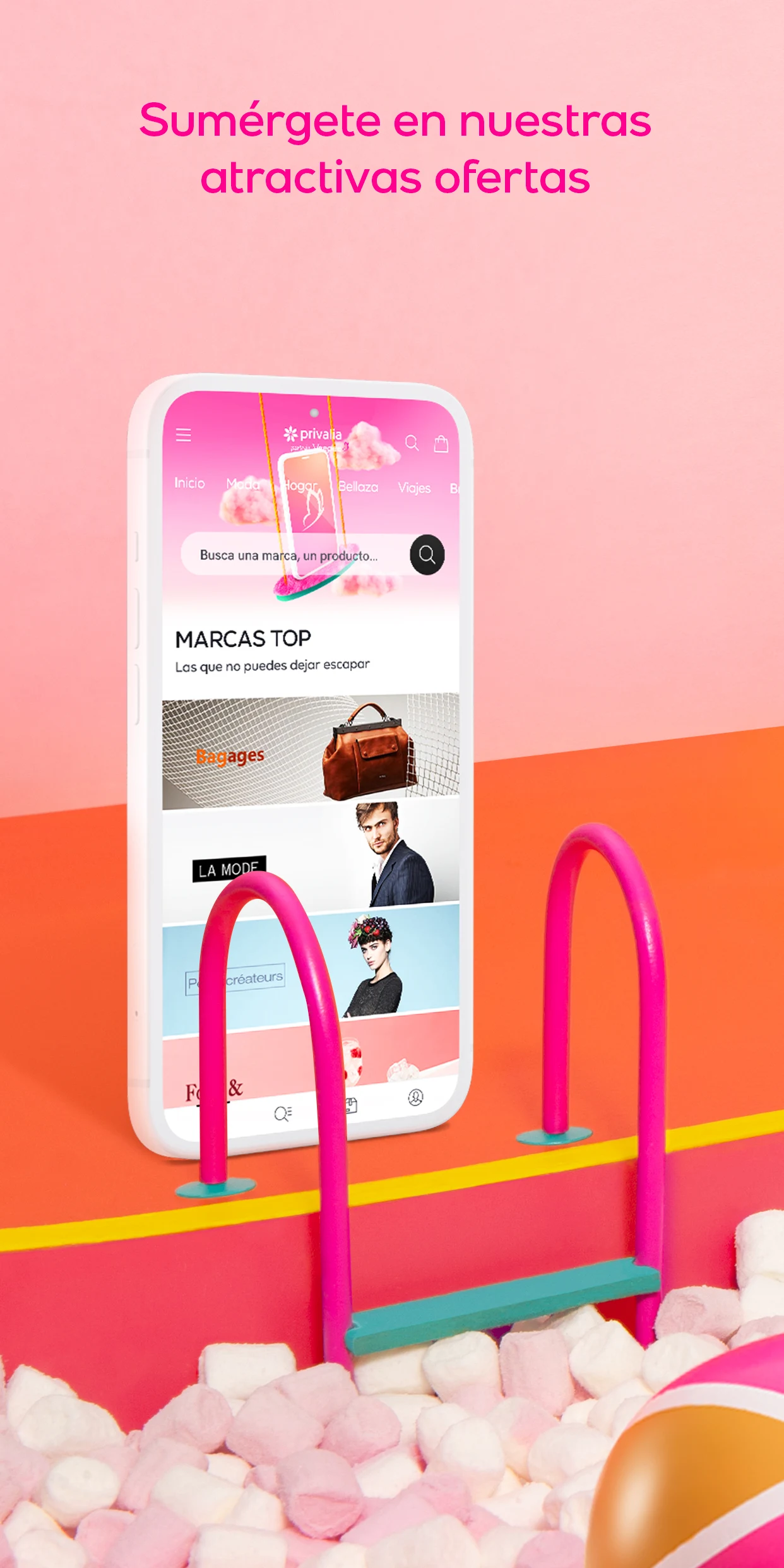 Privalia - outlet shopping screenshot